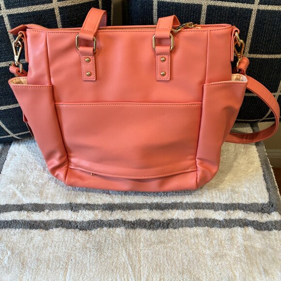 White Elm - Carina Tote Bag - Peony NEW WITHOUT TAGS! - Picture 2 of 9